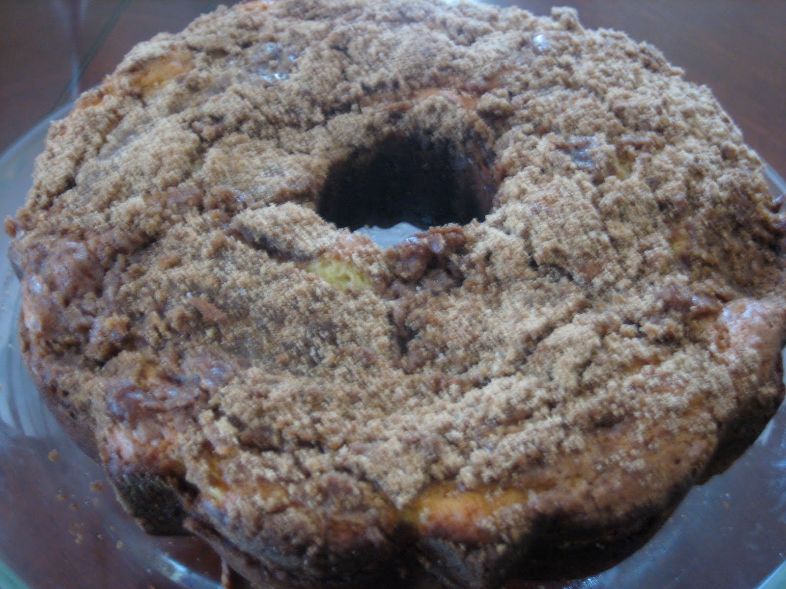 sour cream coffee cake