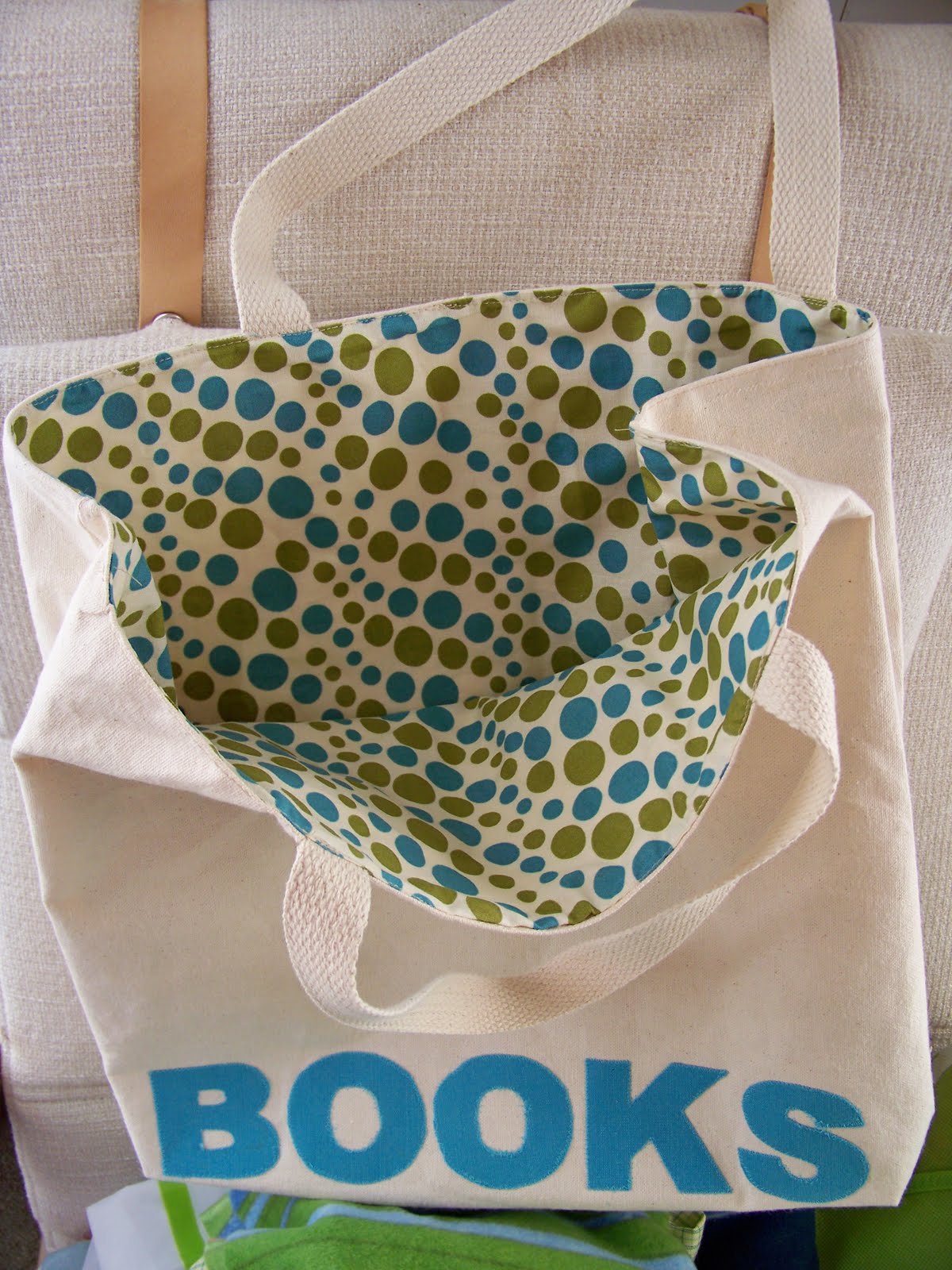 Simply HomeMade Library Bag