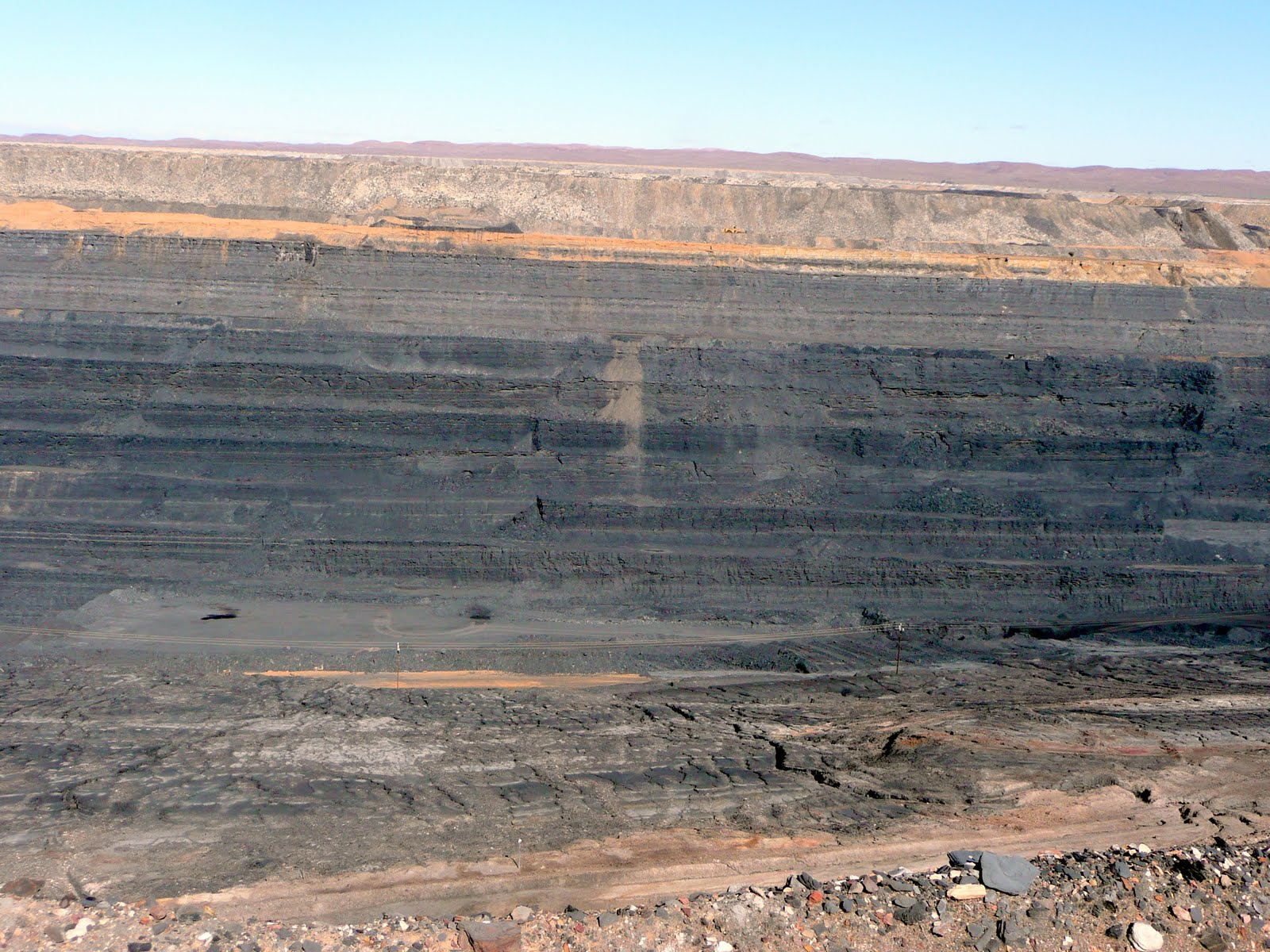 Lake Eyre Holiday Reflections Leigh Creek Coal Mine Getting Ready