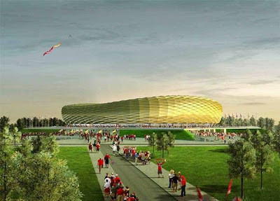 Entertainment is yours: Russian stadiums for the World Cup in 2018