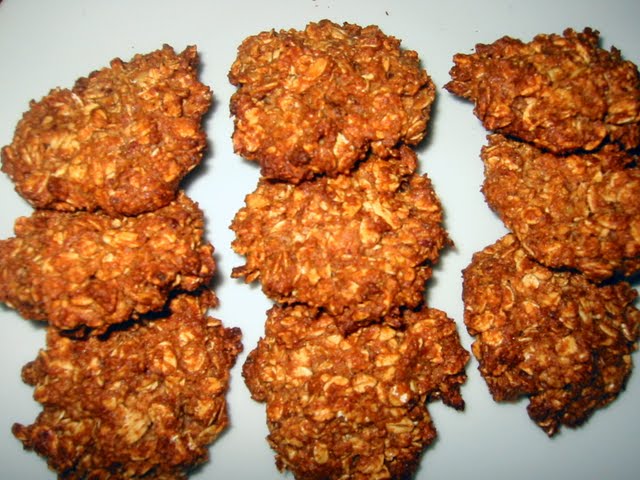 Eggless Oats-Barley-Date Cookies