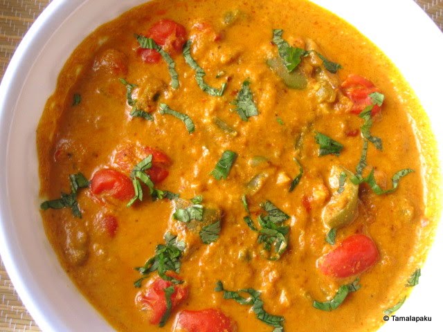 Capsicum Tomato Masala