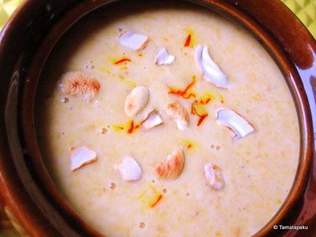 Moong Dal-Pumpkin Kheer