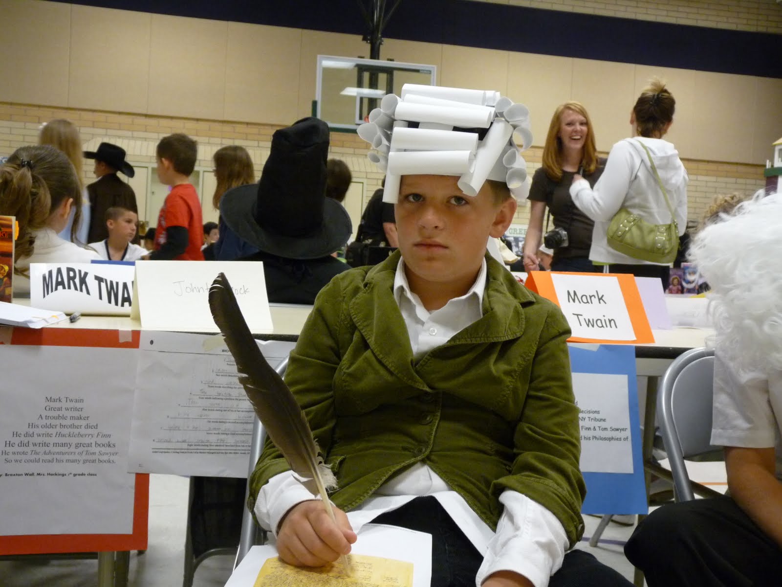 Higbee Happenings Alec's 5th Grade Wax Museum
