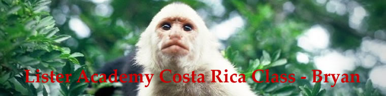 Lister Academy Costa Rica Class - Bryan