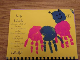 Katie's Nesting Spot: Handprint Calendar