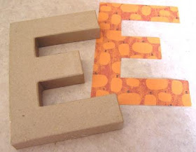Katie's Nesting Spot: GIVE Decoupaged Letters Tutorial