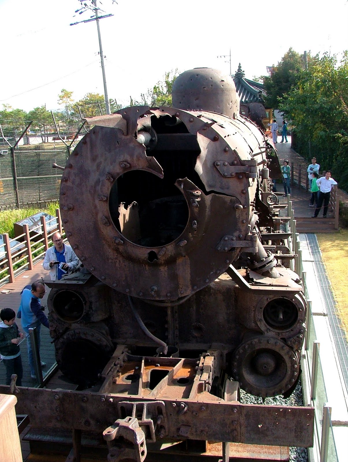 Dmz Train Rusting Focus on the Good: DMZ in Seoul