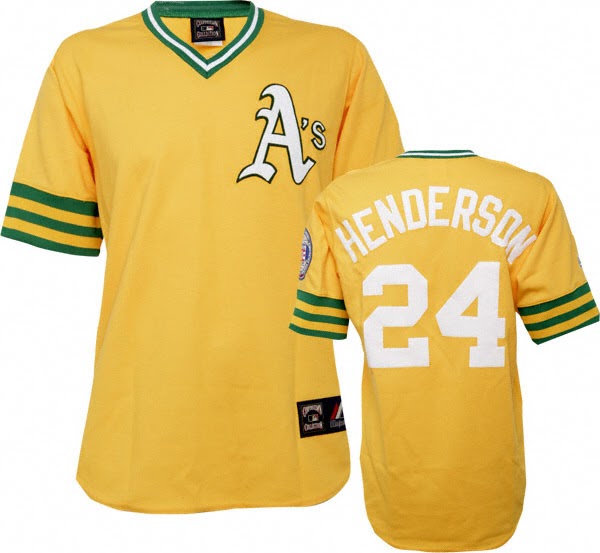 Rickey henderson throwback jersey Clearance