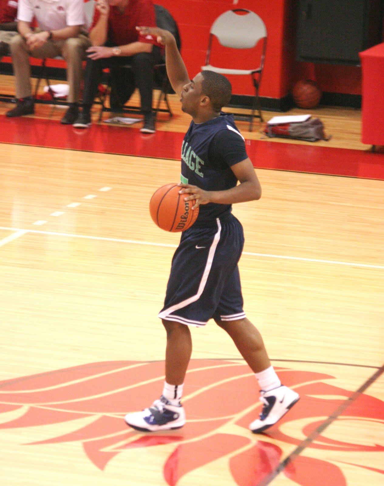 Houston Basketball January 2011 The Village High School Vikings 