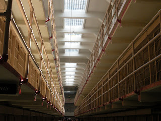 cell block at Alcatraz cell block at Alcatraz