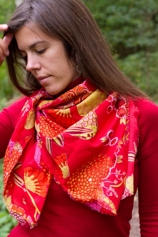 Saídos da Concha Indian Summer Scarf