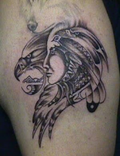 eagle tattoos, tattooing