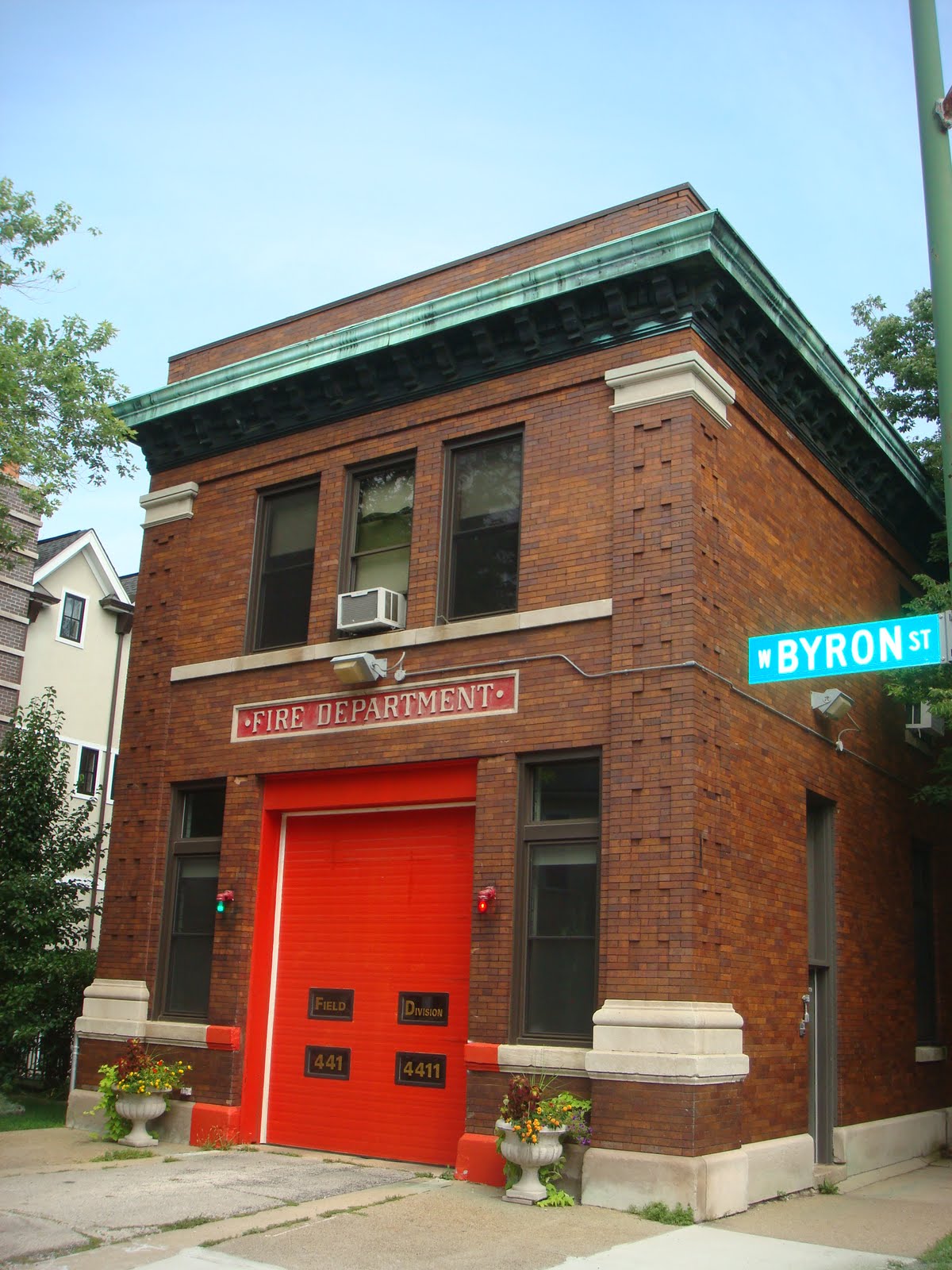The Chicago Real Estate Local Living near a Lake View firehouse