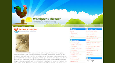 New Morning  Blogger Xml Templates