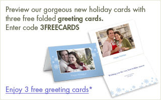 Shutterfly: 3 Personalized Greeting Cards for $0.99