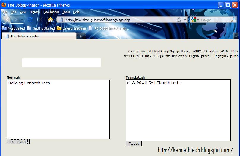 [ Kenneth's Technical Blog ]: Are you a JEJEMON?