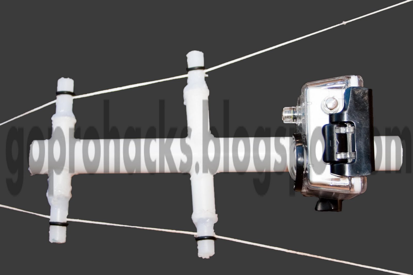 GoPro HD Cameras Hacks et astuces: GoPro HD Kite Line Mount : le retour