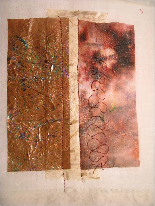 Soulful Creating More Mixed Media on Fabric Papers