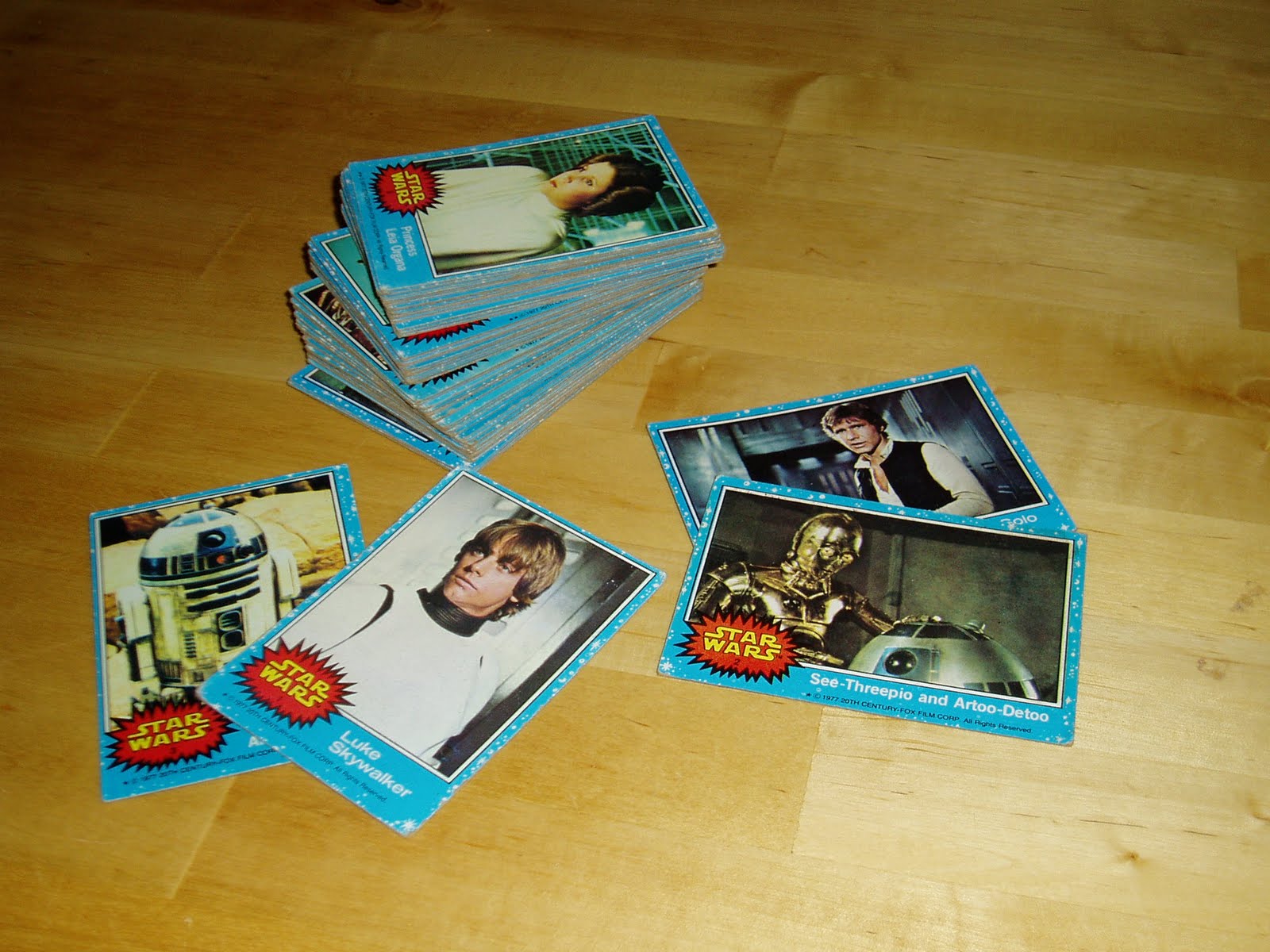 Star Wars '77 '80 Collector's Blog Topps Trading Cards Series 1