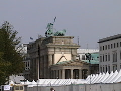 brandenburg gate, we could not get closer because the had a HUGE concert/festival going on