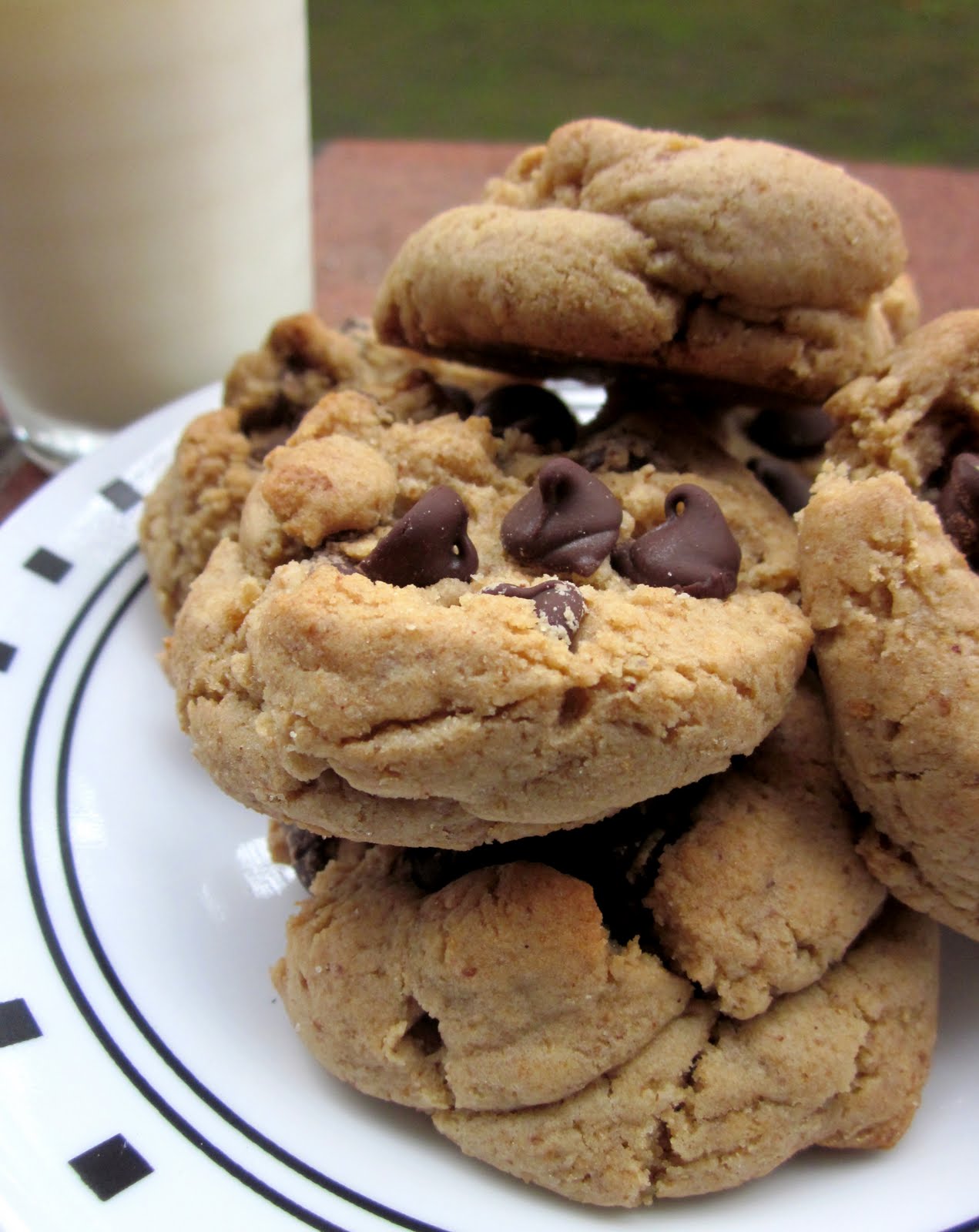 frankie's foods Chewy, Buttery & Tasty Low Fat Chocolate Chip Cookies