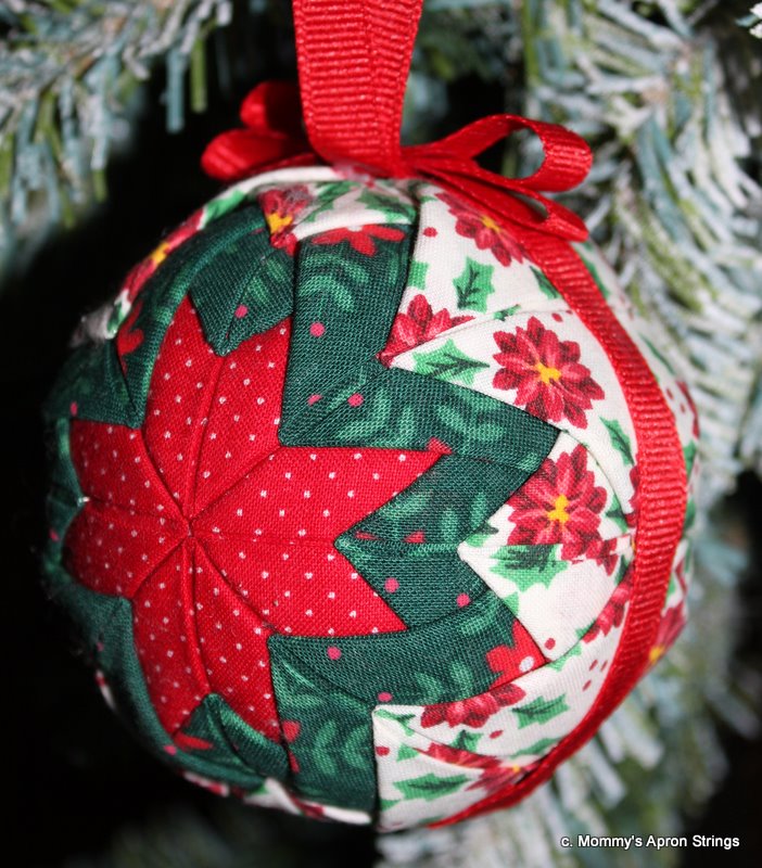 Mommy's Apron Strings: Quilted Star Ornaments