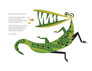 the art of richard cook: How doth the little crocodile...