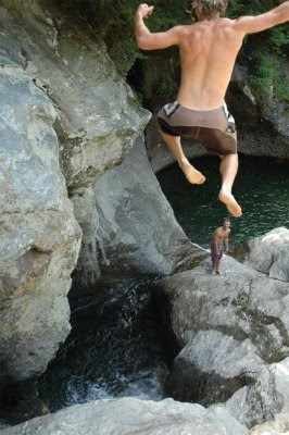 dangerous leap of faith funny photo