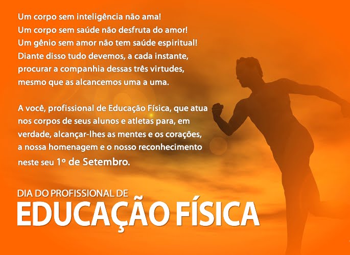CEU JARDIM PAULISTANO: Homenagem ao dia do Profissional de Educação Física