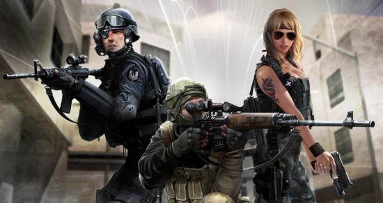 Mercenary Wars jogo online tiro