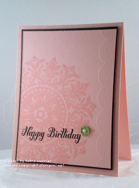 2/2 Stampin' Up! Medallion Birthday - Stamping To Share