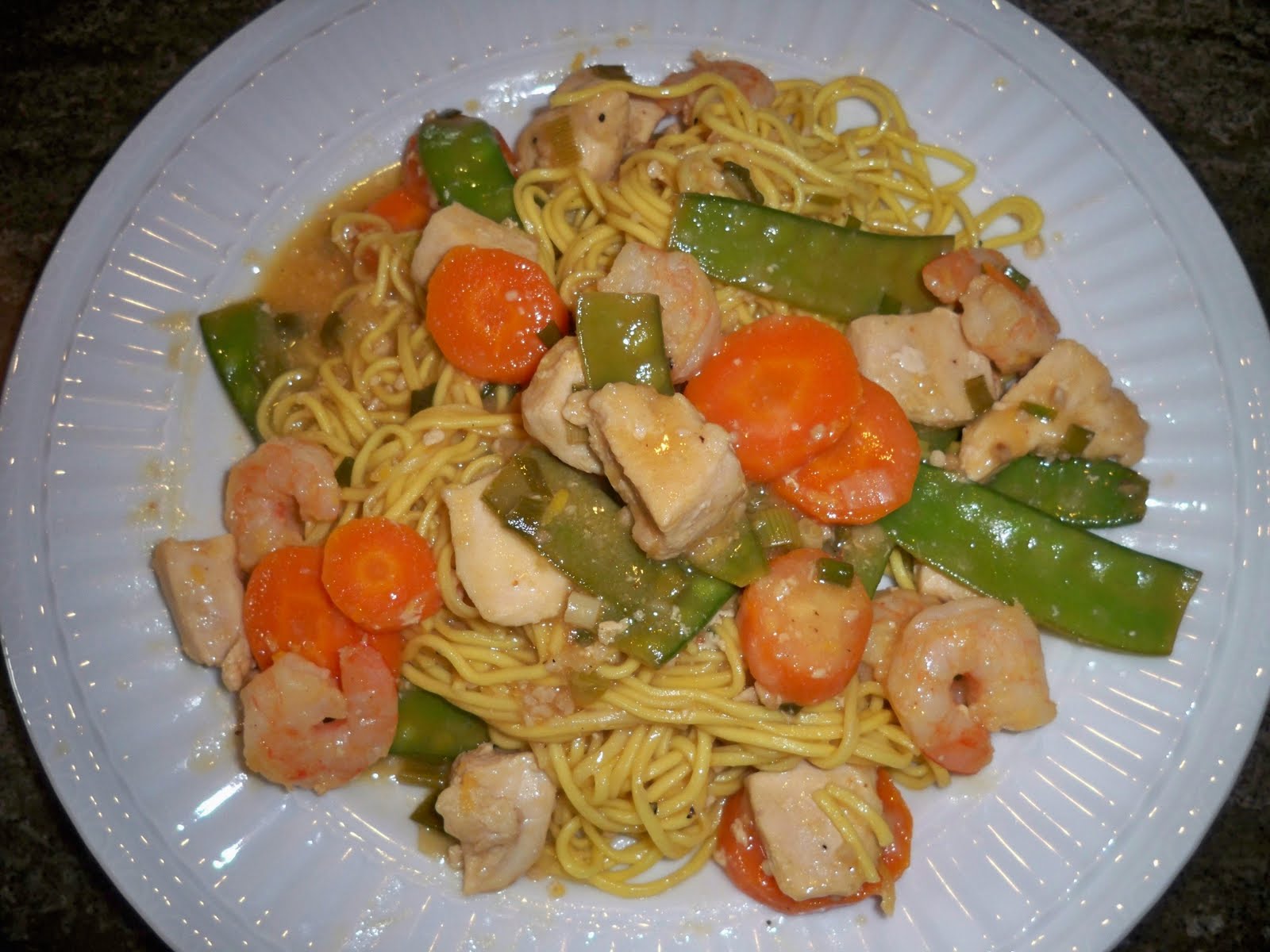 A Collection of Easy and Tasty Recipes Lemon Garlic Chicken and Shrimp