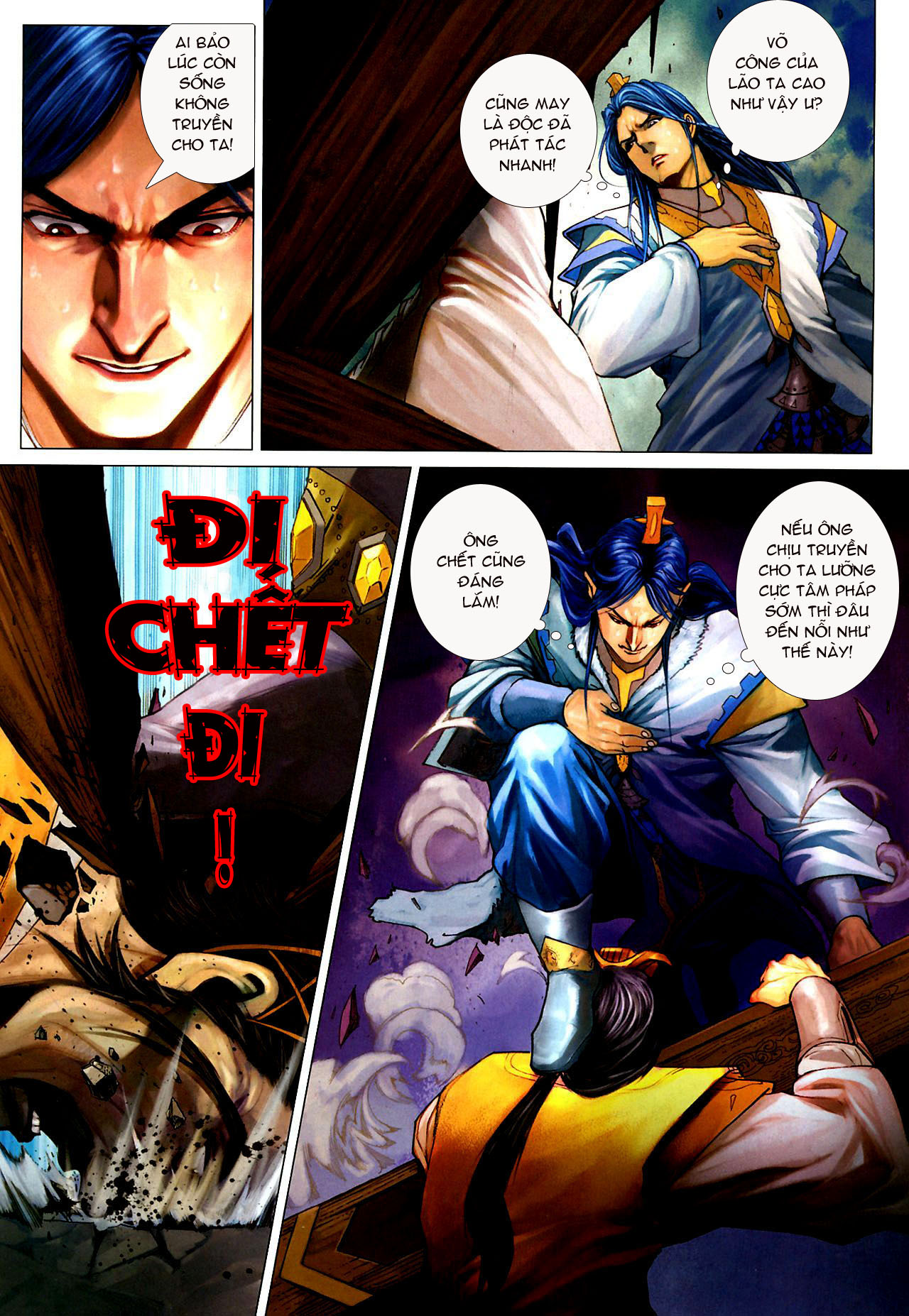Thần Chưởng Long Kiếm Phi chap 30
