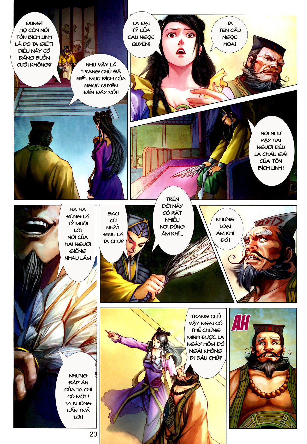 Thần Chưởng Long Kiếm Phi chap 28