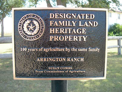 Arrington Ranch historical marker Cast Away movie