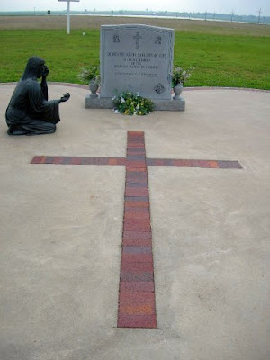 abortion exhibit at Groom Cross walkway