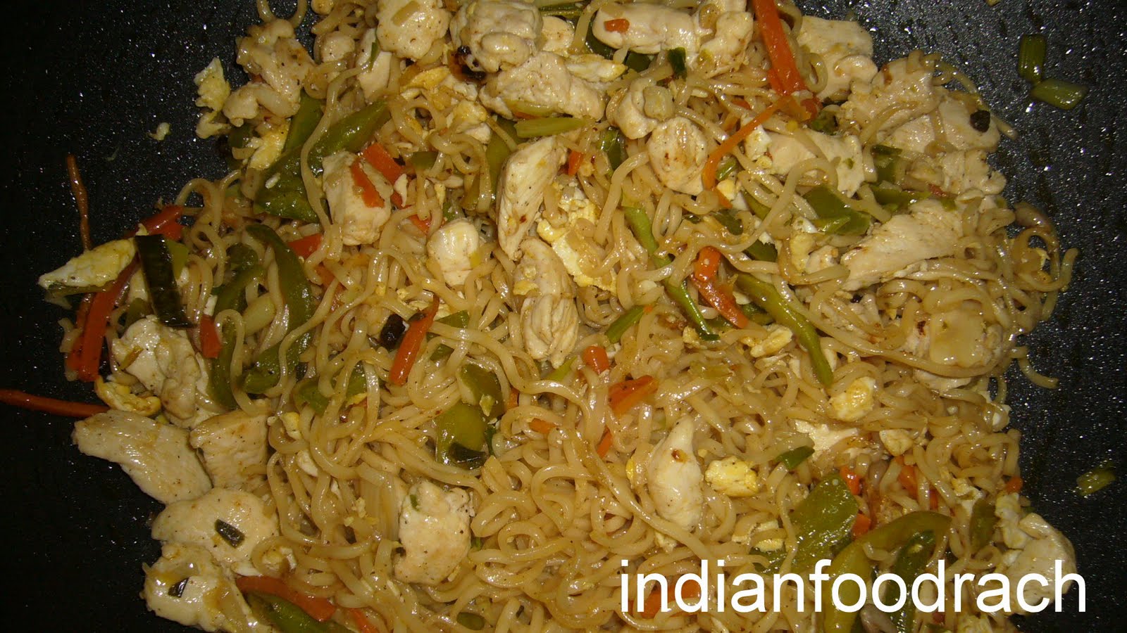 INDIAN FOOD Stir fried noodles