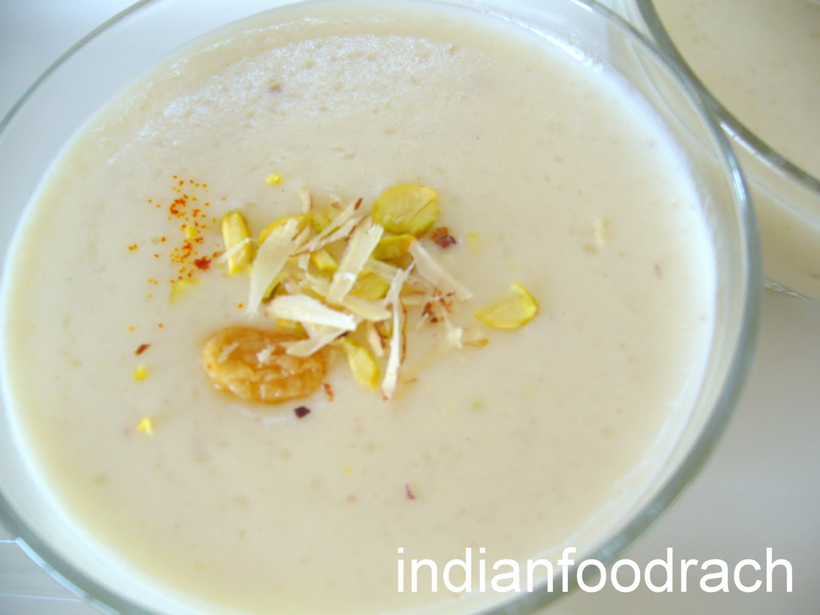 INDIAN FOOD Phirni
