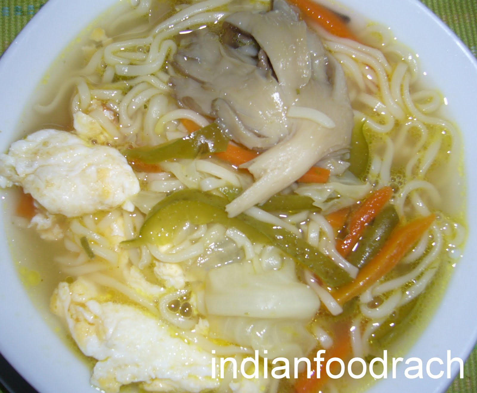 INDIAN FOOD Noodle soup