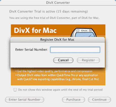 Register Divx For Mac