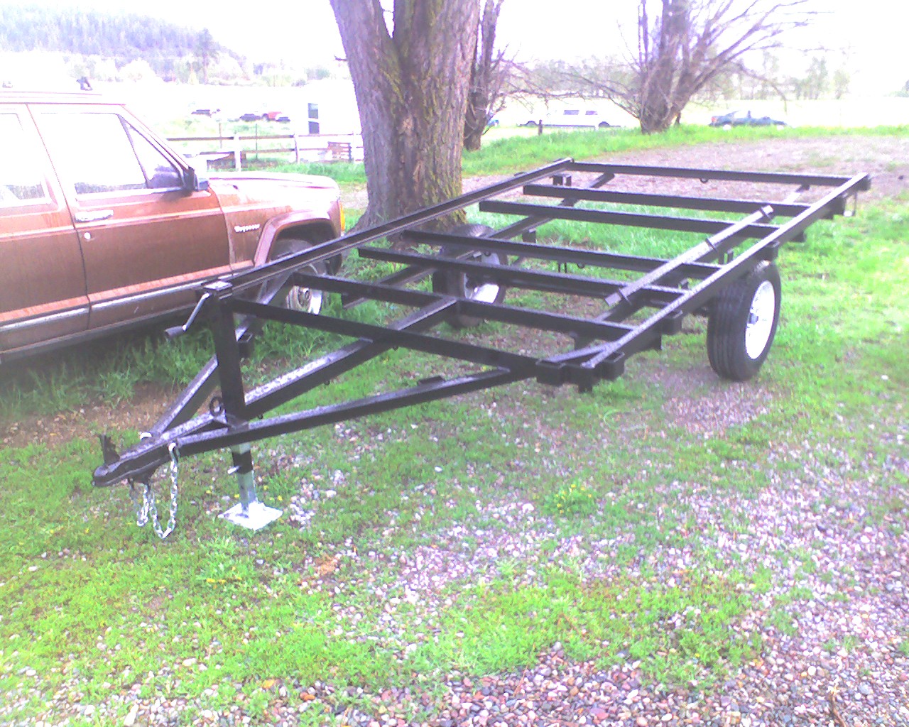 Trailers for sale Montana 7x12 flatbed raft atv with no winch or