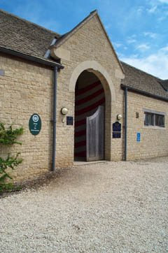 Sulgrave Manor entrance
