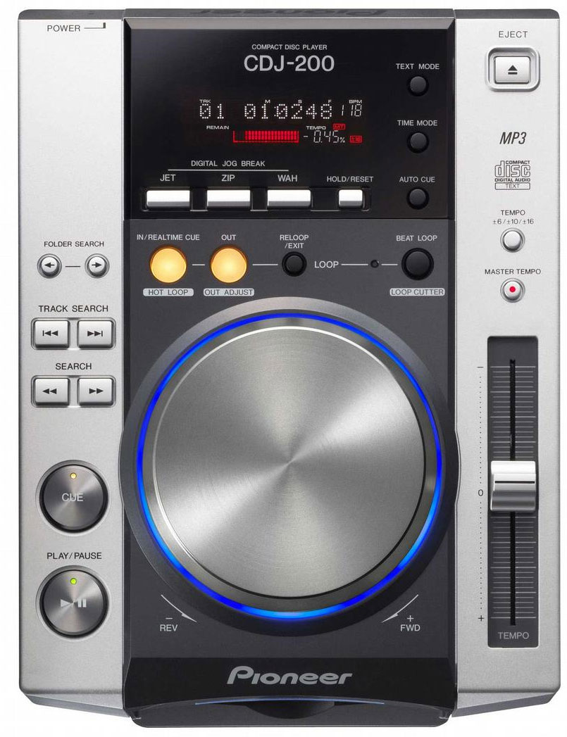 About Pioneer CDJ-200 DJ CD Player