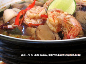 Resep Tom Yam Seafood JTT