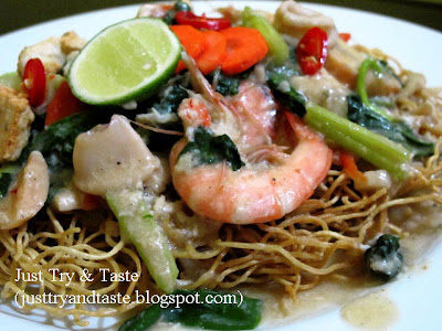 Resep Mie Titi - Mie Siram Makassar JTT