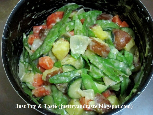 Resep Sayur Rebus Saus Keju JTT