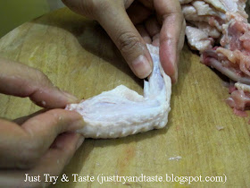 Resep Sayap Ayam Isi (Tori no Teba) JTT