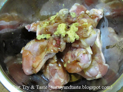 Resep Sayap Ayam Berbumbu