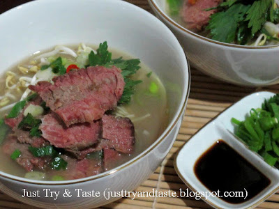 Resep Pho - Mie Kuah Sapi ala Vietnam JTT